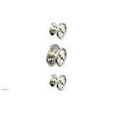 Phylrich - 1/2'' And 3/4''  Works Therm Shwr To, Cross Handle - Satin Nickel