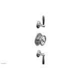 Phylrich - 1/2'' And 3/4'' Works Therm Shwr To, Lever Handle - Satin chrome