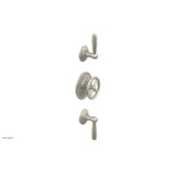 Phylrich - 1/2'' And 3/4'' Works Therm Shwr To, Lever Handle - Burnished Nickel