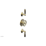 Phylrich - 1/2'' And 3/4'' Works Therm Shwr To, Lever Handle - Polished Brass Uncoated