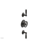 Phylrich - 1/2'' And 3/4'' Works Therm Shwr To, Lever Handle - Old Rubbed Bronze
