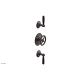 Phylrich - 1/2'' And 3/4'' Works Therm Shwr To, Lever Handle - Weathered Copper