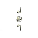 Phylrich - 1/2'' And 3/4'' Works Therm Shwr To, Lever Handle - Satin Nickel