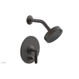 Phylrich - Pb  Works  Shwr And Div Set, Lever Handle - Old Rubbed Bronze