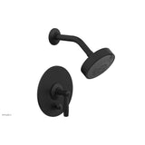 Phylrich - Pb  Works  Shwr And Div Set, Lever Handle - Matte Black