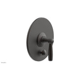 Phylrich - Pb  Works  Shwr Plate W/Div, Lever Handle - Old Rubbed Bronze