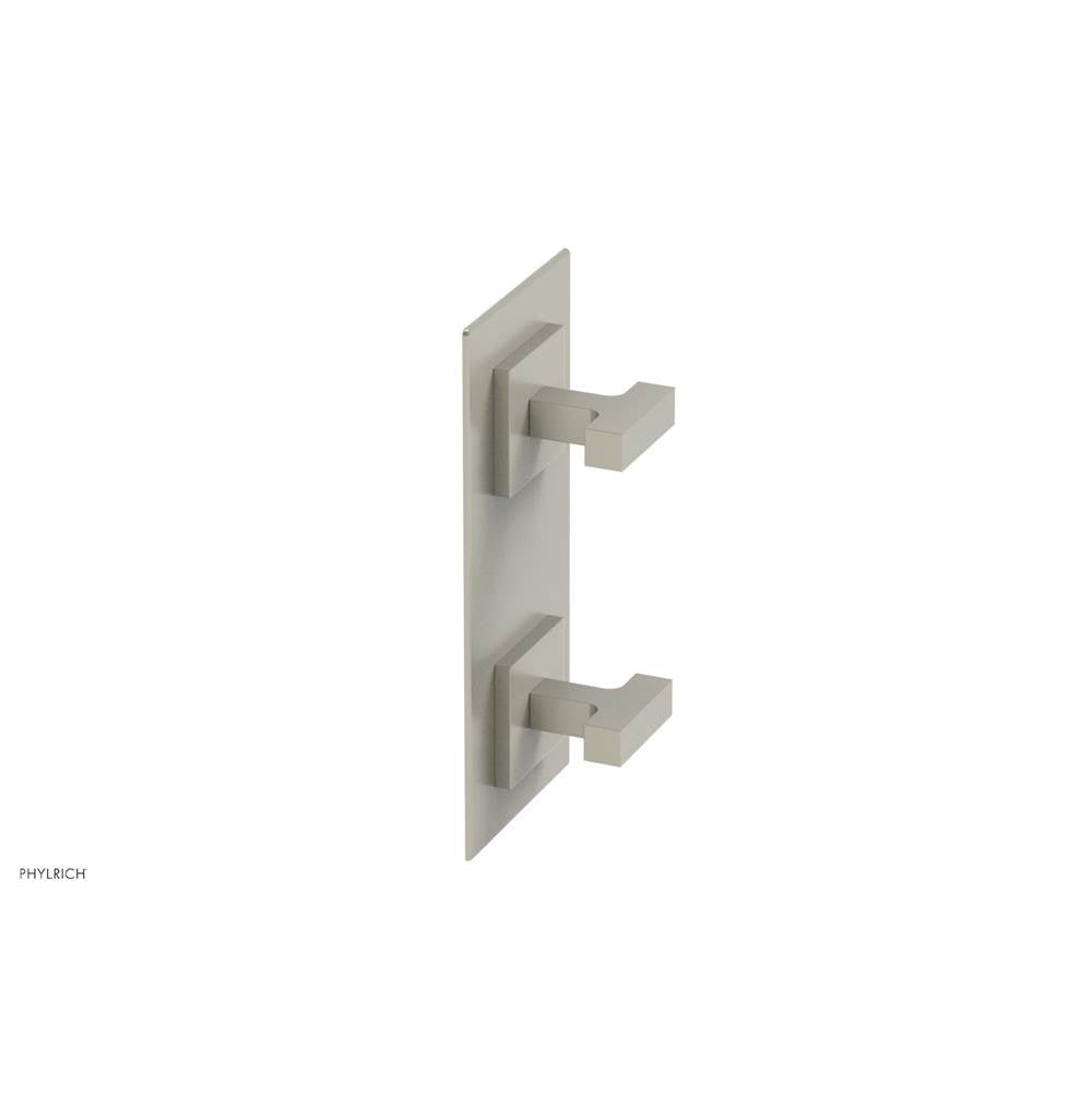 Phylrich - CROI - Thermostatic Valve with Volume Control or Diverter - Lever Handles - Burnished Nickel