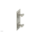 Phylrich - CROI - Thermostatic Valve with Volume Control or Diverter - Lever Handles - Burnished Nickel