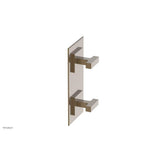 Phylrich - CROI - Thermostatic Valve with Volume Control or Diverter - Lever Handles - Antique Brass