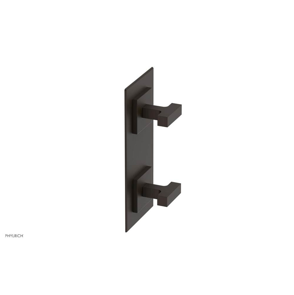 Phylrich - CROI - Thermostatic Valve with Volume Control or Diverter - Lever Handles - Antique Bronze