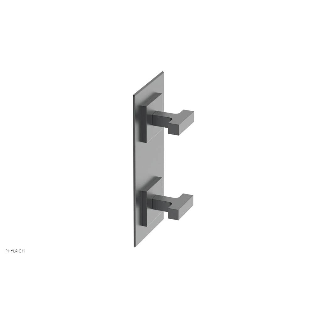Phylrich - CROI - Thermostatic Valve with Volume Control or Diverter - Lever Handles - Gun Metal