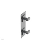 Phylrich - CROI - Thermostatic Valve with Volume Control or Diverter - Lever Handles - Gun Metal