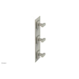 Phylrich - CROI - Thermostatic Valve with Two Volume Control - Lever Handles - Burnished Nickel