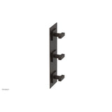 Phylrich - CROI - Thermostatic Valve with Two Volume Control - Lever Handles - Antique Bronze