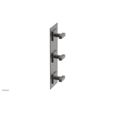 Phylrich - CROI - Thermostatic Valve with Two Volume Control - Lever Handles - Oil Rubbed Bronze