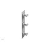 Phylrich - CROI - Thermostatic Valve with Two Volume Control - Lever Handles - Satin White