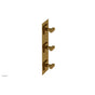 Phylrich - CROI - Thermostatic Valve with Two Volume Control - Lever Handles - French Brass