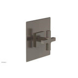 Phylrich - CROI - Thermostatic Shower Trim, Cross Handle - Pewter