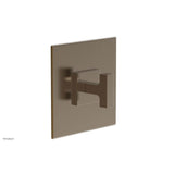 Phylrich - CROI - Thermostatic Shower Trim, Lever Handle - Antique Brass