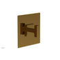 Phylrich - CROI - Thermostatic Shower Trim, Lever Handle - French Brass