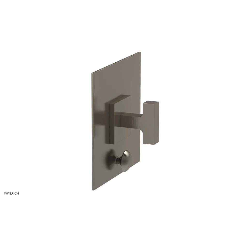 Phylrich - CROI - Pressure Balance Shower Plate with Diverter and Lever Handle Trim Set - Pewter