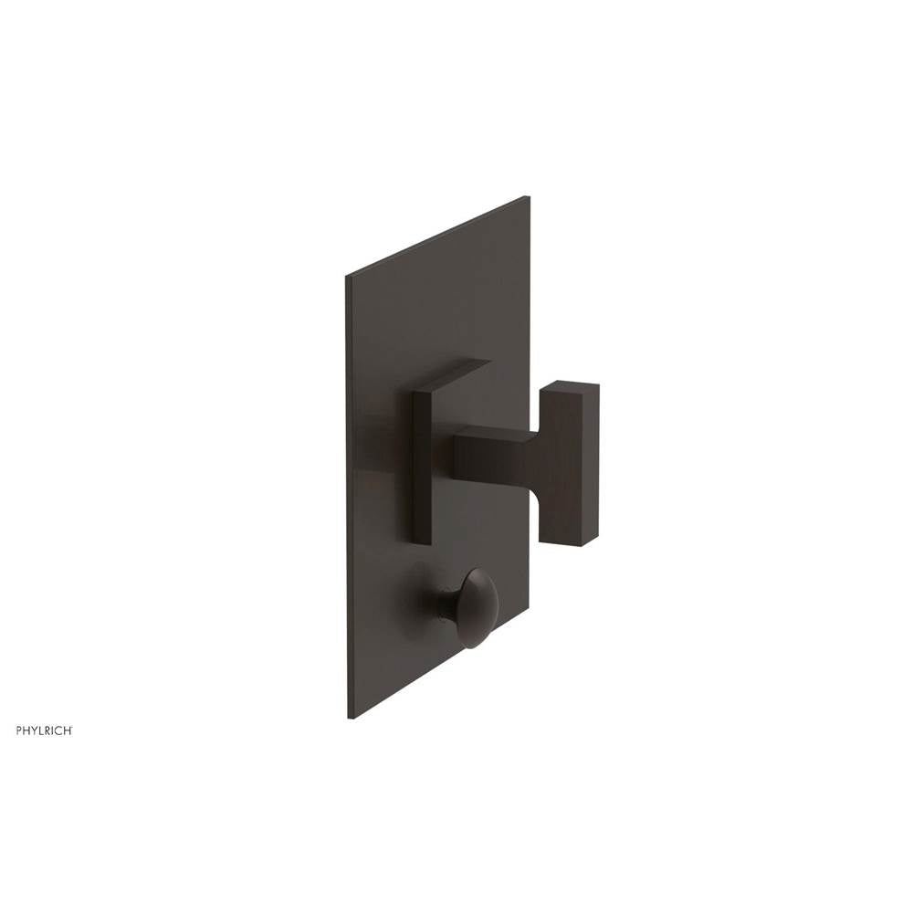 Phylrich - CROI - Pressure Balance Shower Plate with Diverter and Lever Handle Trim Set - Antique Bronze