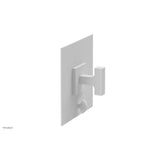 Phylrich - CROI - Pressure Balance Shower Plate with Diverter and Lever Handle Trim Set - Satin White