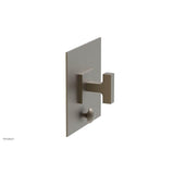 Phylrich - CROI - Pressure Balance Shower Plate with Diverter and Lever Handle Trim Set - Architectural Bronze