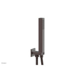 Phylrich - Square Hand Shower with Connector & Hose - Weathered Copper