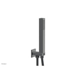 Phylrich - Square Hand Shower with Connector & Hose - Gun Metal
