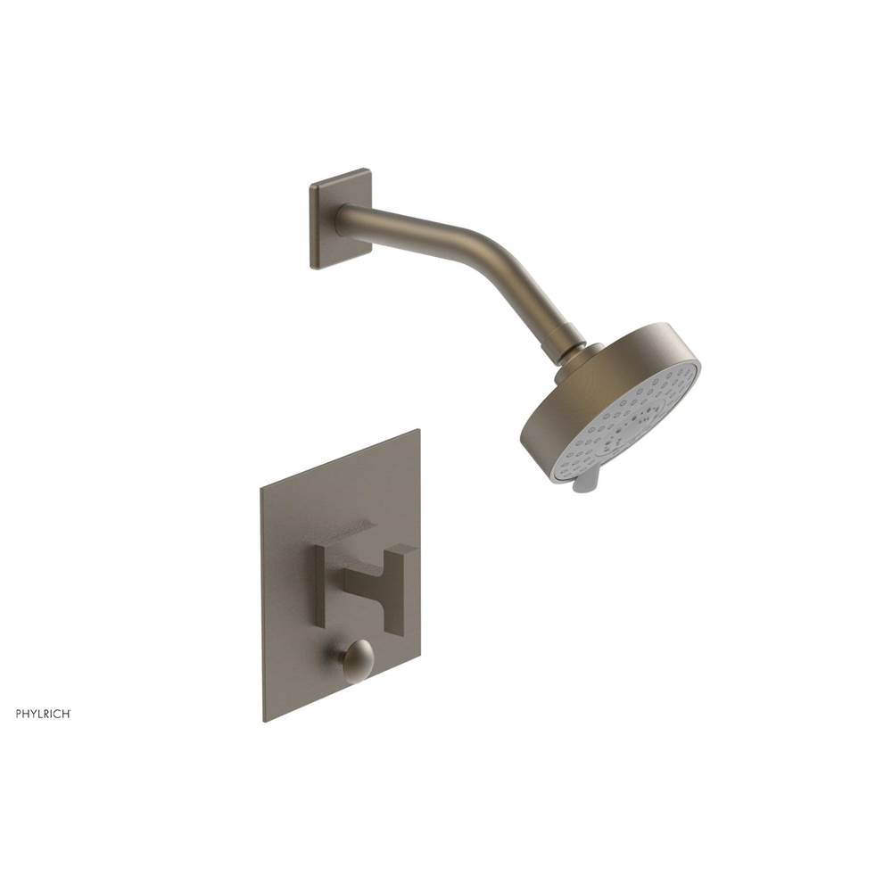 Phylrich - CROI - Pressure Balance Shower and Diverter Set (Less Spout), Lever Handle - Architectural Bronze