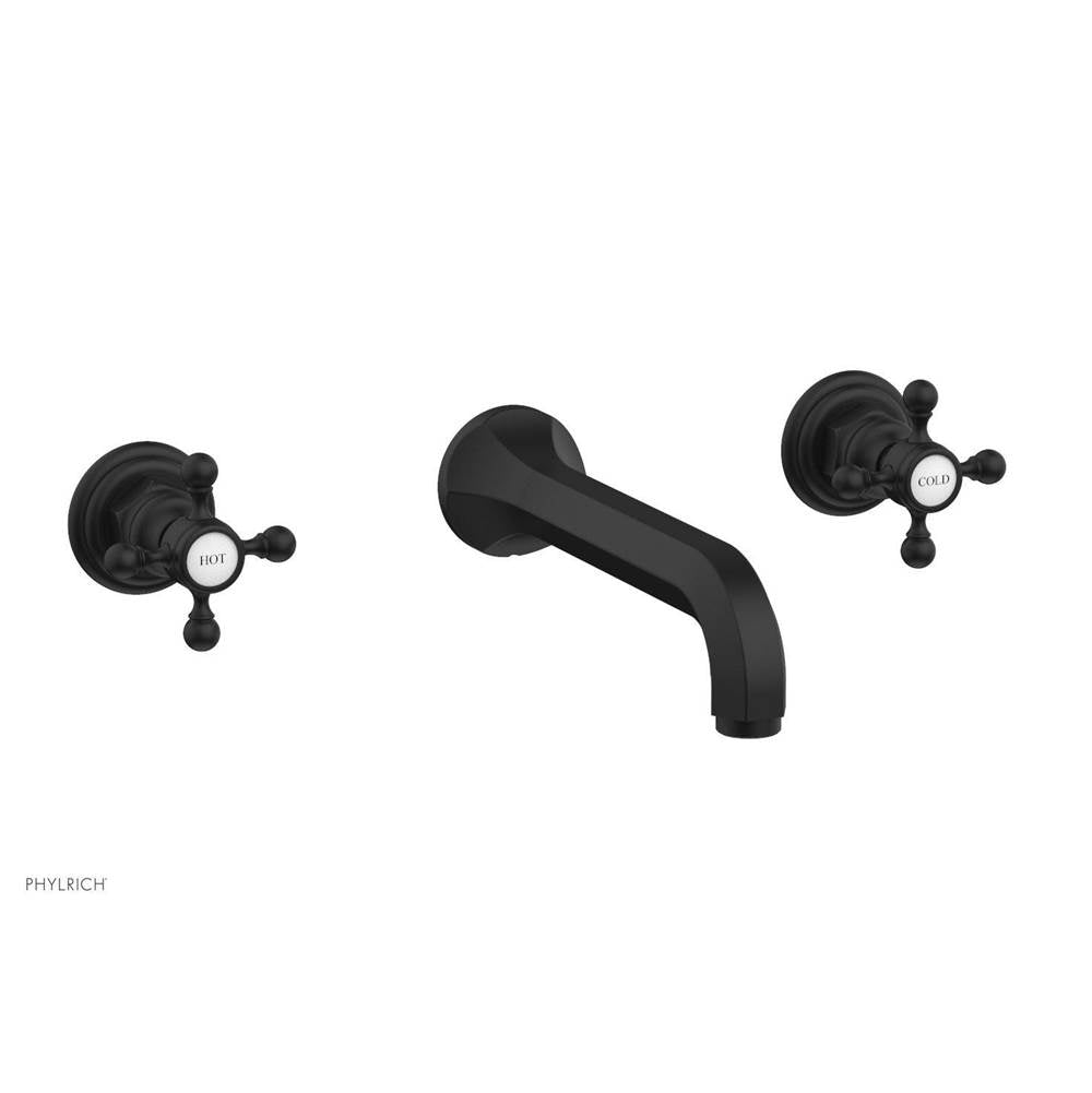 Phylrich - W/Lav, Cross Hdl, To - Matte Black