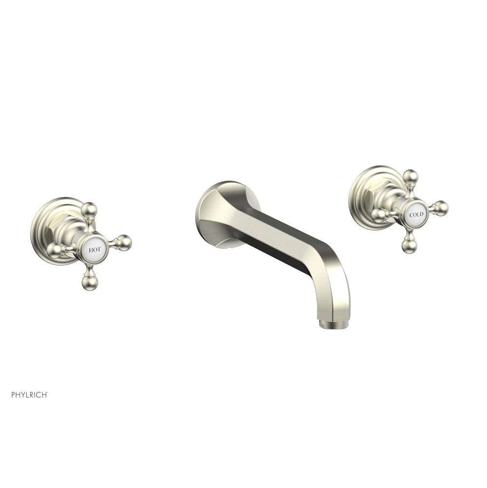 Phylrich - W/Lav, Cross Hdl, To - Satin Nickel