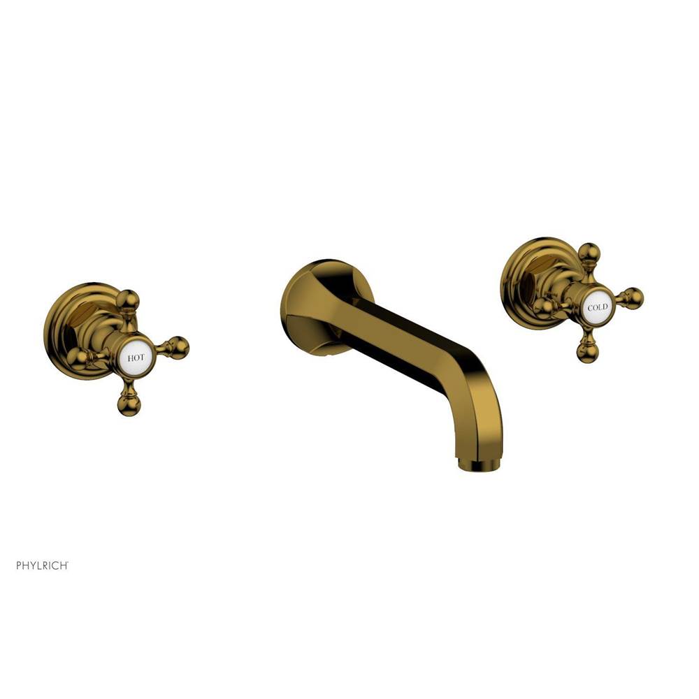 Phylrich - W/Lav, Cross Hdl, To - French Brass