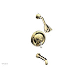 Phylrich - Pb T/Shwr To, Marble Lever Hdl - Polished Brass Uncoated