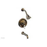 Phylrich - Pb T/Shwr To, Marble Lever Hdl - Antique Brass