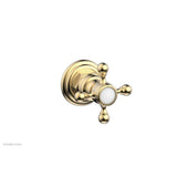 Phylrich - Div/Vol Cross Hdl To - Satin Brass