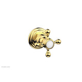 Phylrich - Div/Vol Cross Hdl To - Polished Gold