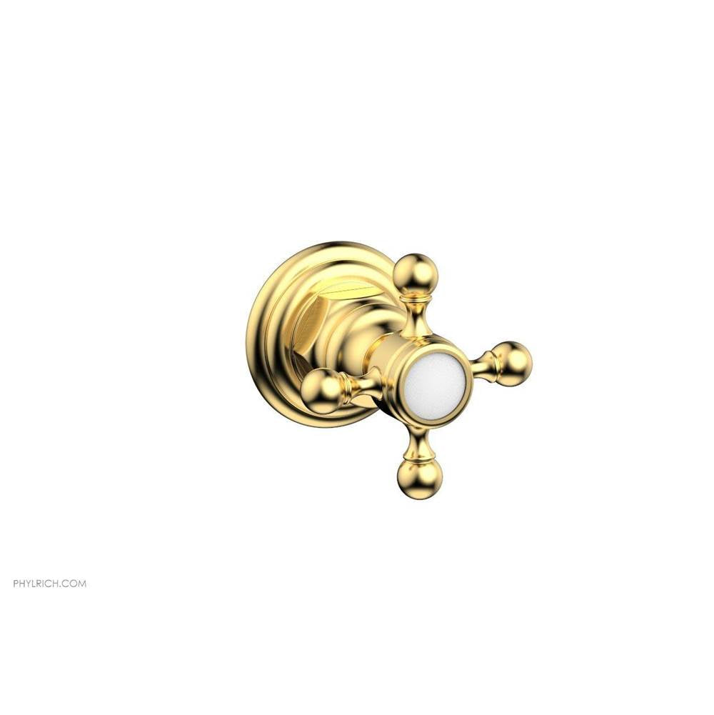 Phylrich - Div/Vol Cross Hdl To - Satin Gold