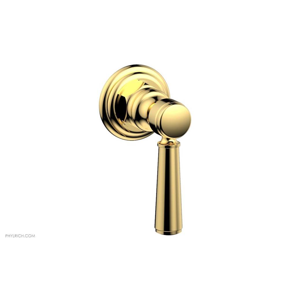 Phylrich - Div/Vol Lever Hdl To - Polished Gold