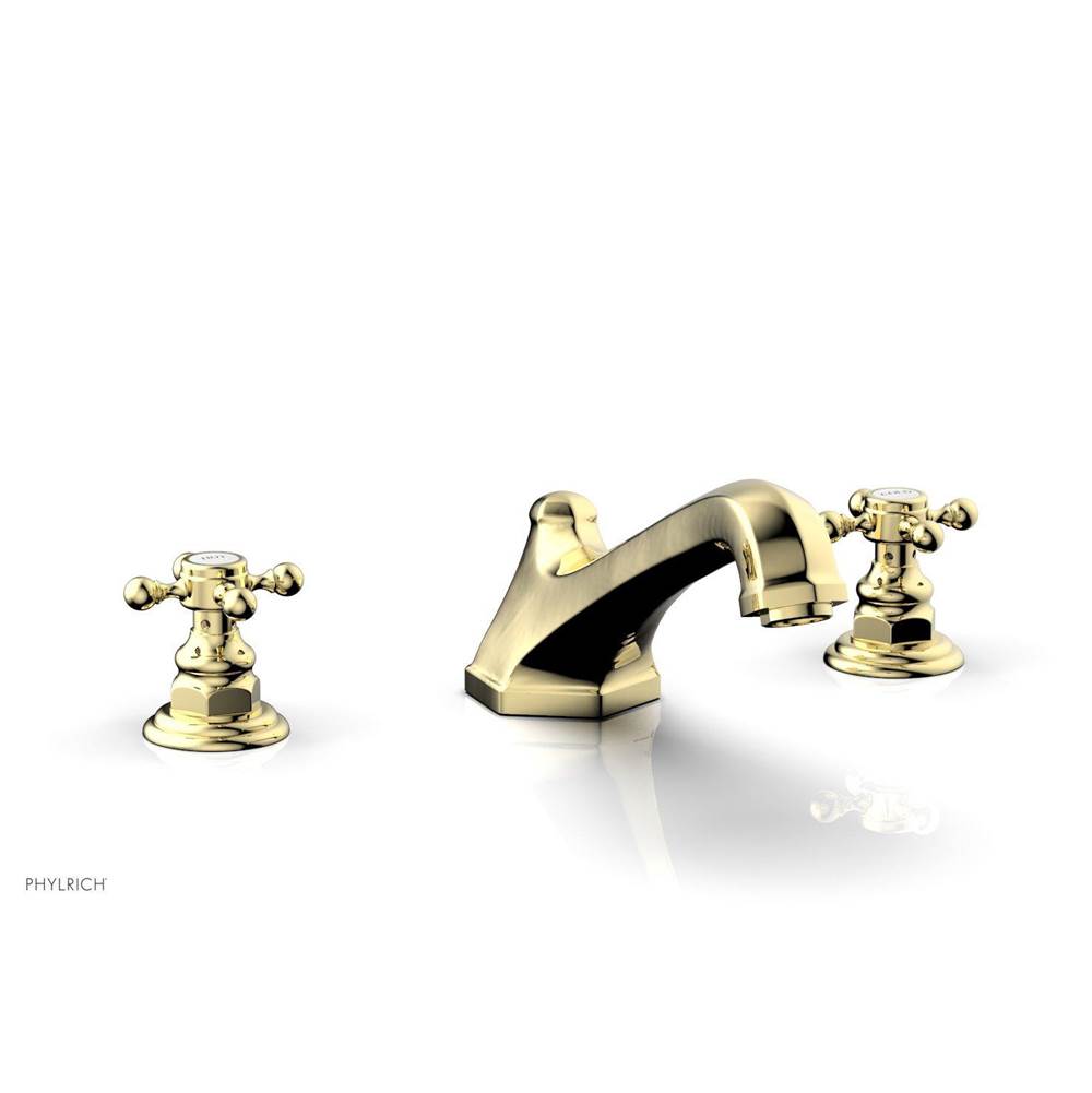 Phylrich - Deck Tub Set To Cr Hdl - Polished Brass
