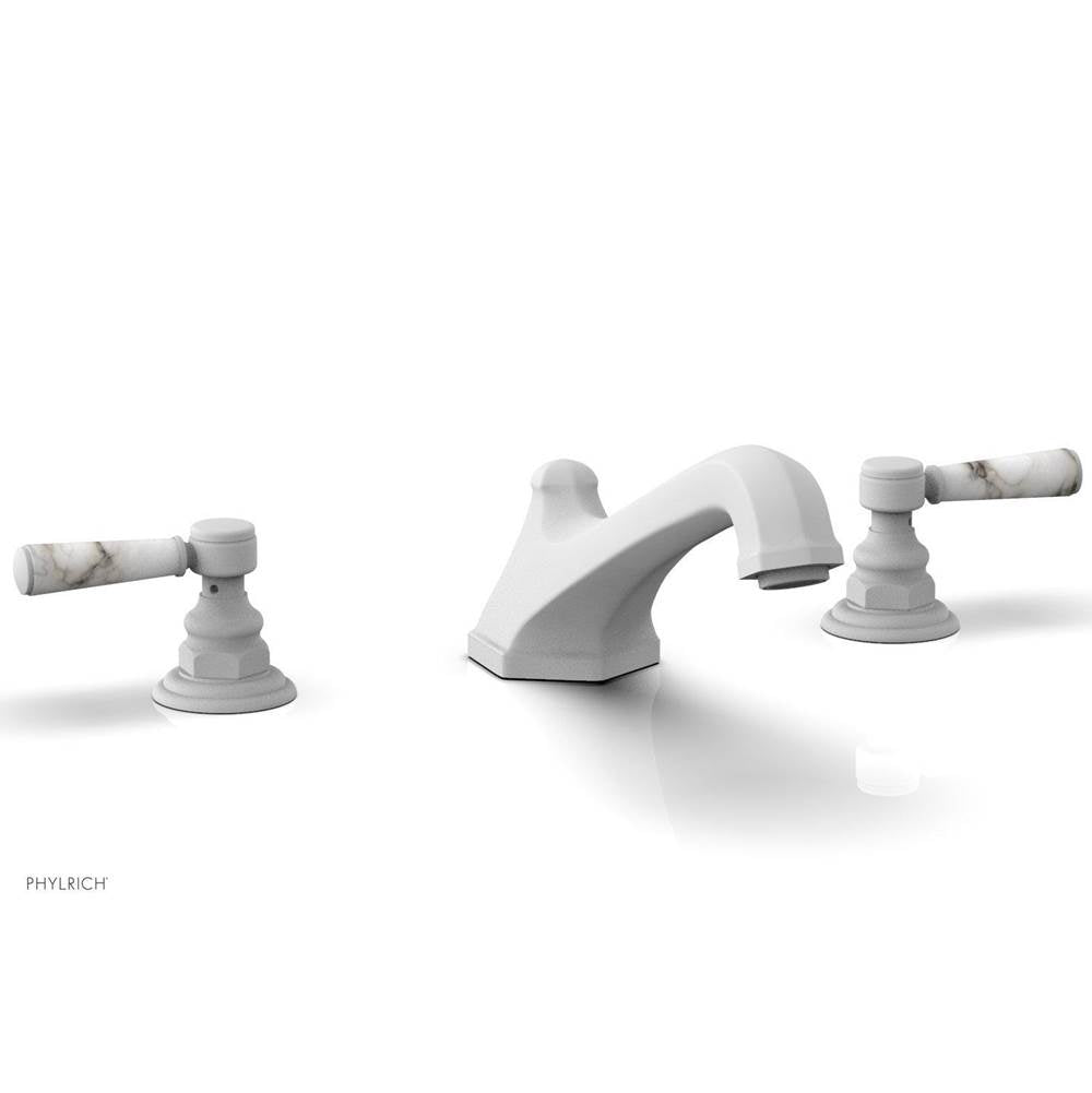 Phylrich - Deck Tub Set To Lv Hdl - Satin White