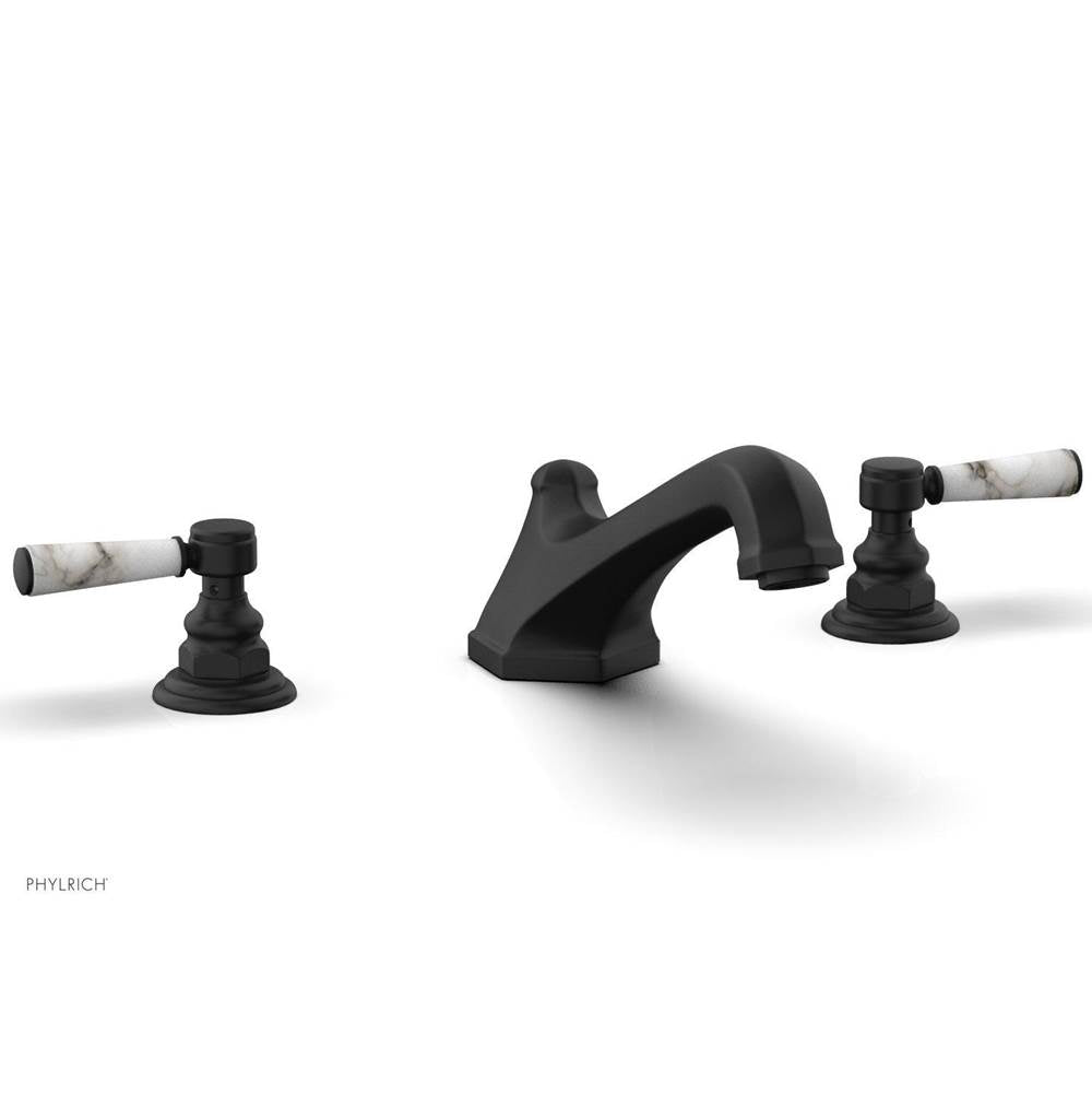 Phylrich - Deck Tub Set To Lv Hdl - Matte Black