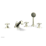 Phylrich - Deck Tub W/Hs To Cr Hdl - Burnished Nickel