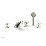 Phylrich - Deck Tub W/Hs To Cr Hdl - Satin Nickel