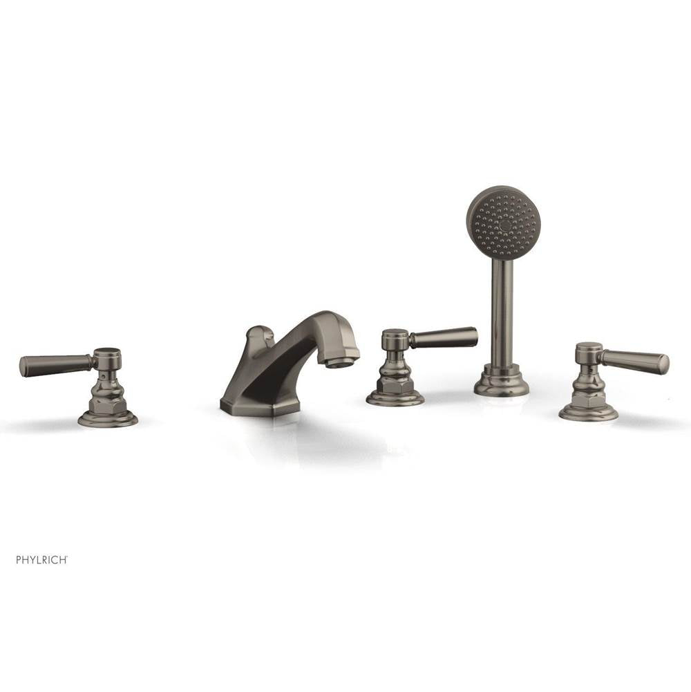 Phylrich - Deck Tub W/Hs To Cr Hdl - Pewter