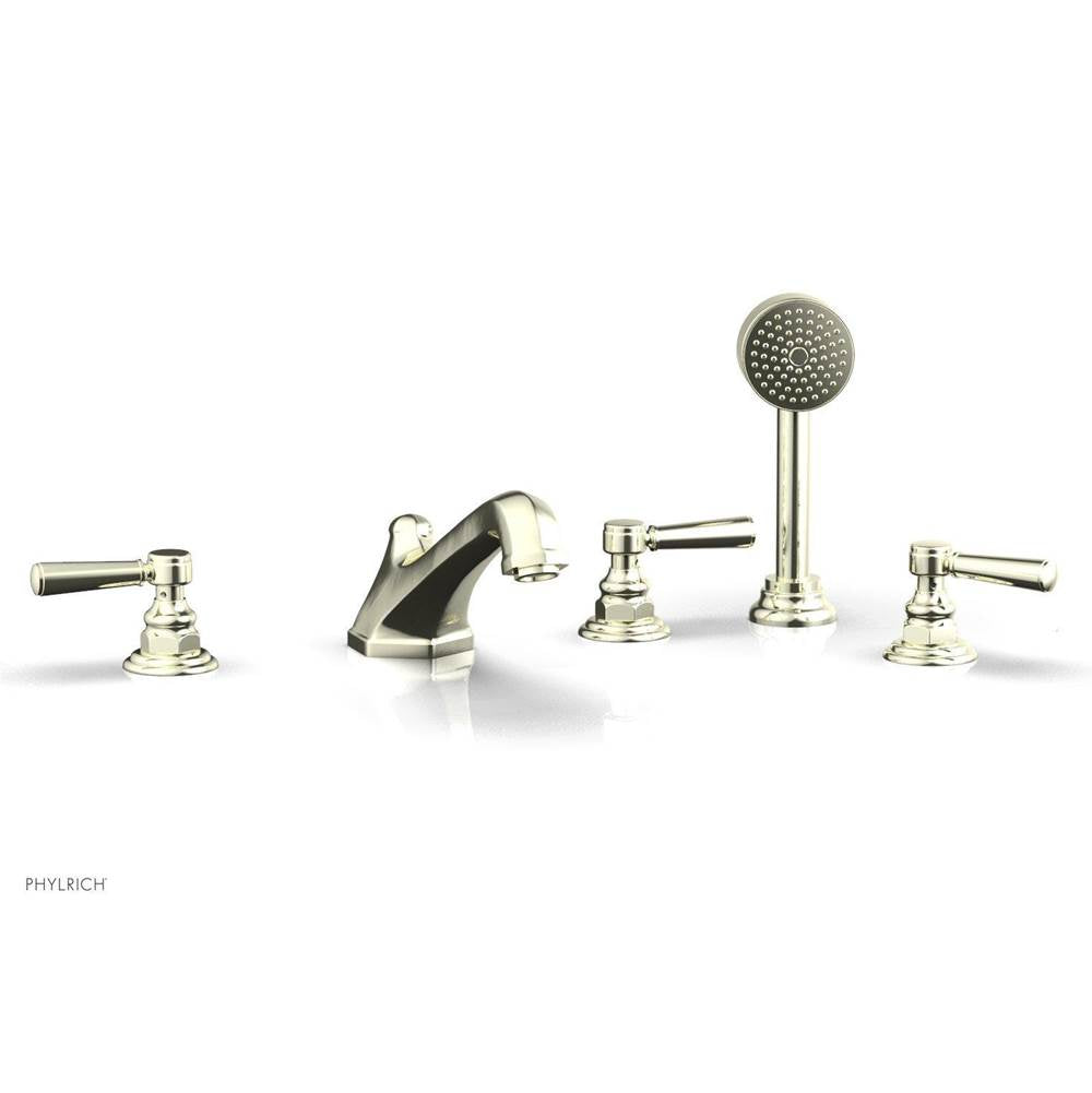 Phylrich - Deck Tub W/Hs To Cr Hdl - Burnished Nickel