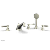 Phylrich - Deck Tub W/Hs To Cr Hdl - Satin Nickel