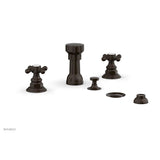 Phylrich - 4 Hole Bidet, Cross Hdl - Antique Bronze