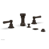 Phylrich - 4 Hole Bidet, Cross Hdl - Antique Bronze